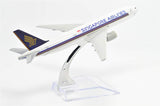 1:400 16cm B777 Singapore Airlines Metal Airplane Model Plane Toy Plane Model