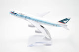 1:400 16cm Boeing B747-400 Cathay Pacific Airways Metal Airplane Model Plane Toy Plane Model