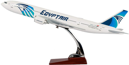 47CM Boeing B777 EgyptAir Resin Airplane Model Plane Toy Plane Model