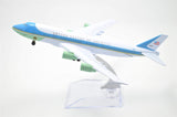 1:400 16cm Air Force One Boeing B747 Metal Airplane Model Plane Toy Plane Model