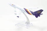 1:400 16cm Boeing B747-400 Thai Airlines Metal Airplane Model Plane Toy Plane Model