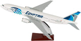47CM Boeing B777 EgyptAir Resin Airplane Model Plane Toy Plane Model