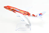 1:400 16cm Malaysia Airlines B747-400 Peony Metal Airplane Model Plane Toy Plane Model