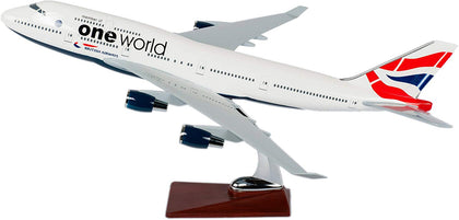 47CM Boeing B747-400 British Airways Resin Airplane Model Plane Toy Plane Model