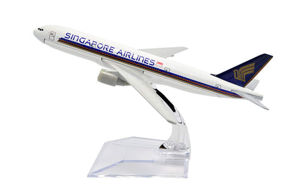 1:400 16cm B777 Singapore Airlines Metal Airplane Model Plane Toy Plane Model