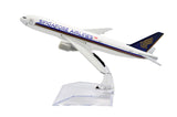 1:400 16cm B777 Singapore Airlines Metal Airplane Model Plane Toy Plane Model