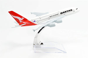 1:400 16cm Air Bus A380 Qantas Metal Airplane Model Plane Toy Plane Model