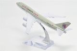 1:400 16cm Boing B747-400 Qatar Airways Plane Metal Airplane Model Plane Toy Plane Model