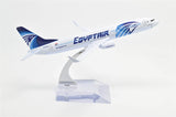 1:400 16cm Boeing B-737 Egyptair Metal Airplane Model Plane Toy Plane Model