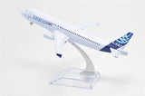 1:400 16cm Air Bus Original A320 Metal Airplane Model Plane Toy Plane Model