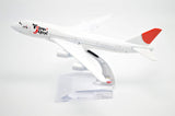 1:400 16cm Boeing 747-400 Japan Airline Metal Airplane Model Plane Toy Plane Model
