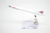 1:400 16cm Concorde British Airways Metal Airplane Model Plane Toy Plane Model