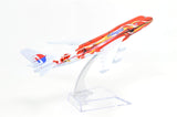 1:400 16cm Malaysia Airlines B747-400 Peony Metal Airplane Model Plane Toy Plane Model