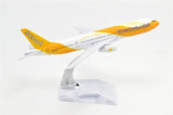 1:400 16cm Boeing B777 Scoot Airlines Metal Airplane Model Plane Toy Plane Model