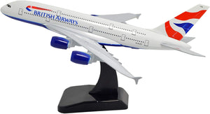 1:400 Standard Edition Air Bus A380 British Airways Metal Airplane Model Plane Toy Plane Model