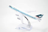 1:400 16cm Boeing B747-400 Cathay Pacific Airways Metal Airplane Model Plane Toy Plane Model