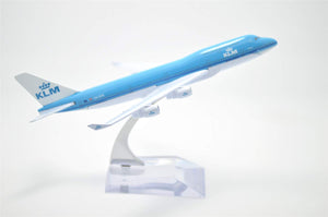 1:400 16cm Boeing B747-400 KLM Metal Airplane Model Plane Toy Plane Model