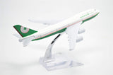 1:400 16cm Boeing B747-400 EVA Air Metal Airplane Model Plane Toy Plane Model