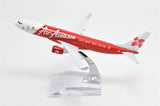1:400 16cm AIR Asia Boeing B737 Metal Airplane Model Plane Toy Plane Model