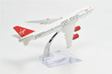 1:400 16cm Boeing B747-400 Virgin Atlantic Metal Airplane Model Plane Toy Plane Model