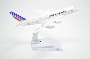 1:400 16cm Air Bus A380 Air France Model Plane Toy Plane Model