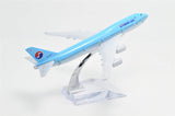 1:400 16cm Boeing B747-400 Korean Air Metal Airplane Model Plane Toy Plane Model