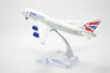 1:400 16cm Boeing B747-400 British Airways Metal Airplane Model Plane Toy Plane Model