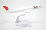 1:400 16cm Boeing 747-400 Japan Airline Metal Airplane Model Plane Toy Plane Model