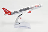 1:400 16cm AIR Asia Air Bus A320 100th Dragon Metal Airplane Model Plane Toy Plane Model