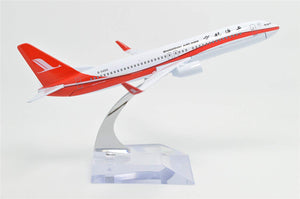 1:400 16cm Boeing B737-800 China Shanghai Airlines Metal Airplane Model Plane Toy Plane Model