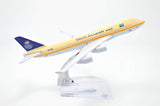 1:400 16cm Boeing B-747 Saudi Arabian Airlines Metal Airplane Model Plane Toy Plane Model