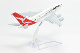 1:400 16cm Air Bus A380 Qantas Metal Airplane Model Plane Toy Plane Model