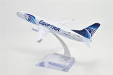 1:400 16cm Boeing B-737 Egyptair Metal Airplane Model Plane Toy Plane Model
