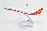 1:400 16cm Boeing B737-800 China Shanghai Airlines Metal Airplane Model Plane Toy Plane Model