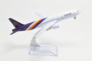 1:400 16cm Boeing B777 Thai Airways Metal Airplane Model Plane Toy Plane Model