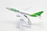 1:400 16cm Boeing B747-400 Citilink Metal Airplane Model Plane Toy Plane Model