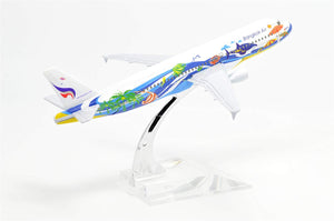 1:400 16cm Air Bus A320 Bangkok Air Metal Airplane Model Plane Toy Plane Model