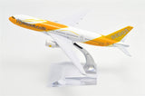 1:400 16cm Boeing B777 Scoot Airlines Metal Airplane Model Plane Toy Plane Model