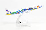 1:400 16cm Air Bus A320 Bangkok Air Metal Airplane Model Plane Toy Plane Model