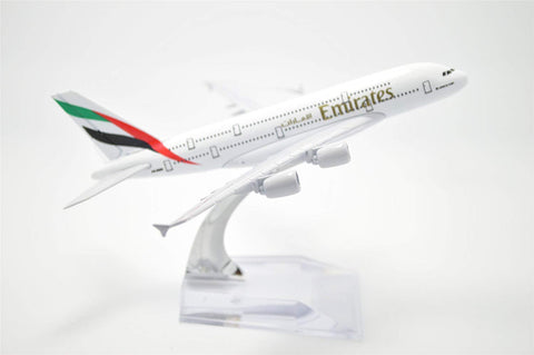 1:400 16cm Air Bus A380 Emirates Airlines Metal Airplane Model Plane Toy Plane Model