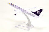 1:400 16cm Boeing B737-800 China Shandong Airlines Metal Airplane Model Plane Toy Plane Model