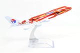 1:400 16cm Malaysia Airlines B747-400 Peony Metal Airplane Model Plane Toy Plane Model