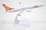 1:400 16cm Boeing B737-800 GOL Airlines Metal Airplane Model Plane Toy Plane Model