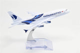 1:400 16cm Airbus A380 NEW Painting Malaysia Airlines Metal Airplane Model Plane Toy Plane Model