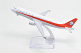1:400 16cm Air Bus A320 China Sichuan Airlines Metal Airplane Model Plane Toy Plane Model