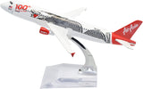 1:400 16cm AIR Asia Air Bus A320 100th Dragon Metal Airplane Model Plane Toy Plane Model