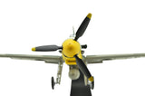 1:72 Messerschmitt Bf-109 Fighter Attack Metal Plane Model, World War II Luftwaffe 1942, Military Airplane Model,Diecast Plane,for Collecting and Gift
