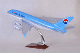 47CM Air Bus A380 Korean Air Resin Airplane Model Plane Toy Plane Model