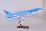 47CM Air Bus A380 Korean Air Resin Airplane Model Plane Toy Plane Model