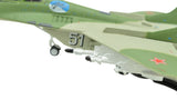 1:100 MiG-29 Fighter Attack Metal Plane Model,Russian Air Force 1991, Military Airplane Model,Diecast Plane,for Collecting and Gift